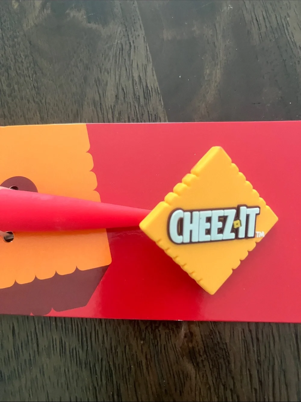 Cheez It Stationary Set Cheez It Wobble Pen & Cheez It Notebook w/ 2 Charms NWT
